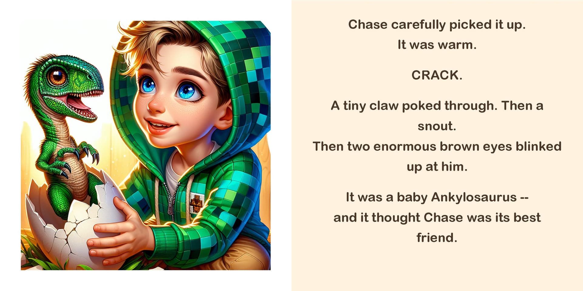 Pages 5–6 — Adventures of Chase: Dinosaur Explorer